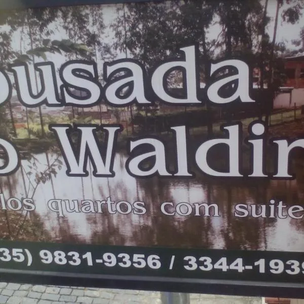 Pousada Moporã, a antiga pousada do Waldir, com amplas suítes no centro de Aiuruoca