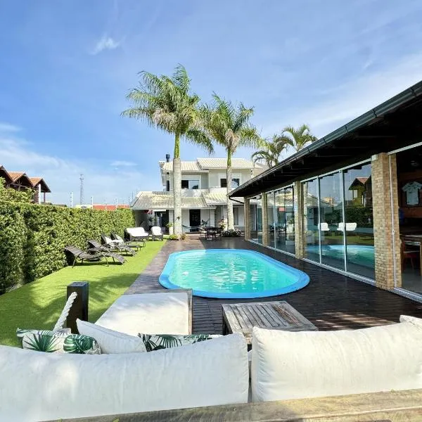 RJ Residencial Beira Mar Maravilhosa Casa Frente Mar da Pinheira com piscina