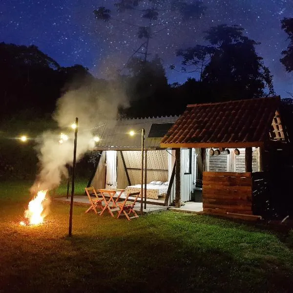 Cabana Raízes da Mata - 1 hr de SP - na Mata Atlântica