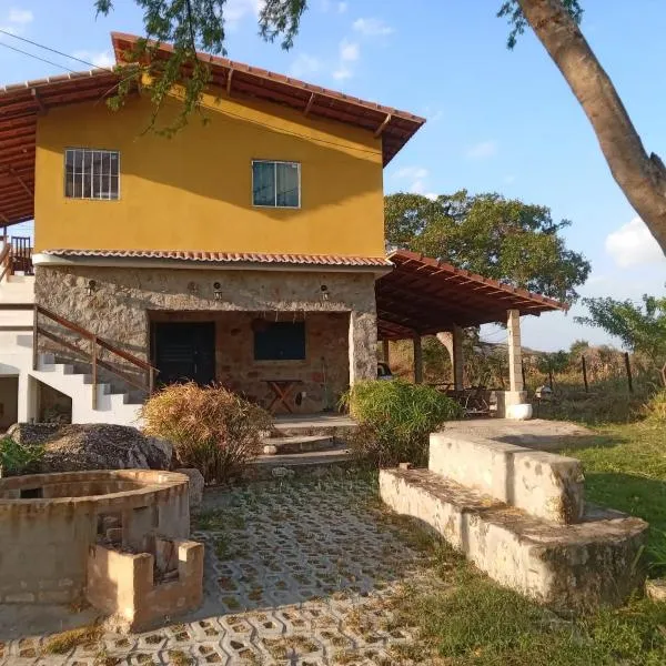 Chalé Encontro das Pedras na Serra