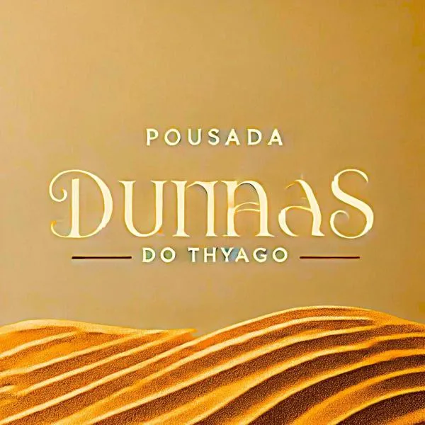 Pousada Dunnas do Thyago - preços de inauguração - Praia de Caraúbas - Vista para o mar e para as dunas