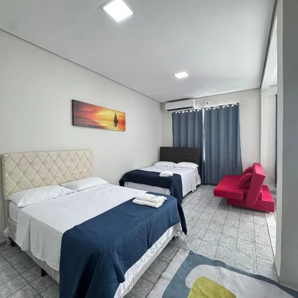 Flat com cozinha perto dos pontos turísticos de rio branco